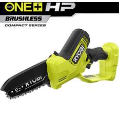 Ryobi ONE HP 18V Brushless 6 in. Battery Compact Pruning Mini Chainsaw Tool Only