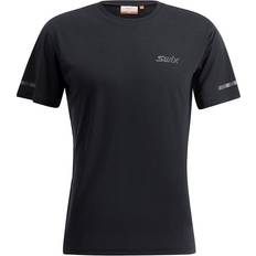 Swix Mens Pace Short Sleeve T-shirt Fantastisk Løbe Tee Black