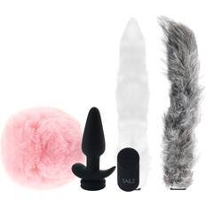 Tailz Snap On Analplug mit 3 Schwanzaufsätze