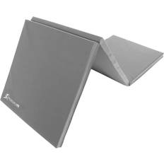 Exercise Mats ProsourceFit Tri-Fold Folding Exercise Mat ps-1951-tfm-grey