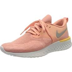 Nike sko lyserød Nike Odyssey React 2 Flyknit Løbesko - Pink/Lyserød