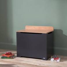 Storage Boxes Kid's Room Tutti Bambini Rio Toy Box Slate/Oak