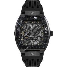 Philipp Plein Watches Philipp Plein automatic $keleton black pwbaa0221 silicone