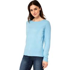 Cecil Rollkragenpullover Cosy Pullover blau