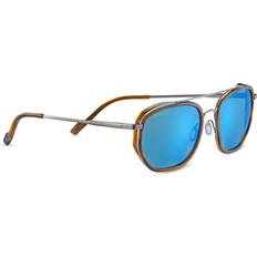 Serengeti Boron Brown Polarized Blue