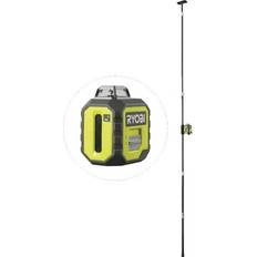 Ryobi Niveaux laser croix et ligne Ryobi RB360GLL-K 25 m Précision +/- 0,5 mm Livré Avec Une Canne Télescopique RB360GLL-K