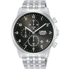 Ure Lorus RM335JX9 Mænds Sort Sølv Ur