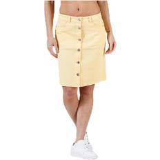 Geel - Vrouw Rokken Only Farrah Color Dnm Skirt - Yellow