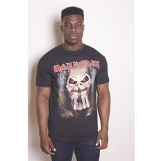 Iron Maiden Unisex Eddie Candle T-Shirt - Black