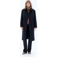 Filippa K Jassen Filippa K Trenchcoat Met Capuchon - Zwart