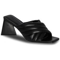 Polyester Pumps Pieces Pcjulise Mules Svart