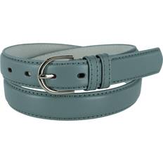 Gray - Women Belts CTM Leather 1/8 Dress Belt Women