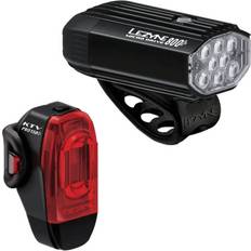 Lezyne Micro Drive 800 /KTV Drive Pro par, strålkastarsats, cykellampor BLACK One