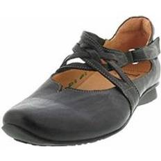 Damen Chilli Chromfrei Gegerbte Nachhaltige Halbschuhe - Schwarz