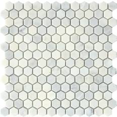 Mosaic Tiles Emser Tile Marble M05WINTFR1212M1HV2 30.8x30.5cm