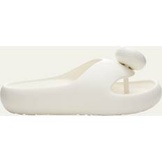 Laced Slides Loewe Foam Slides WHITE 10B