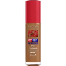 Rimmel Foundations Rimmel Lasting Finish 35Hr Foundation 30ml Various Shades 500 Toffee