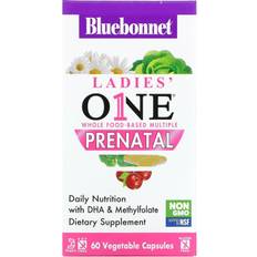 Bluebonnet Nutrition Ladies One Prenatal Whole Food-Based Multiple 60 pcs