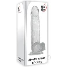 Adam & Eve Adam and Eve Crystal Clear 8 inches Dildo