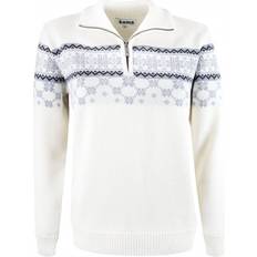 Kama Gunhild Merino Sweater - Offblanc