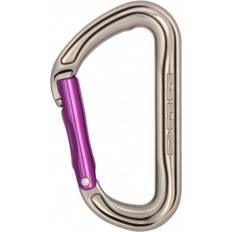 Climbing Dmm Shadow Straight Gate Carabiner Titanium/purple