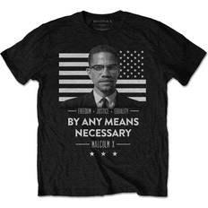 Malcolm X Unisex T-Shirt - By Any Means