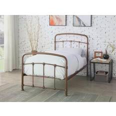 Beds & Mattresses Flintshire Mostyn 3ft Single Shining Rose Metal Bed