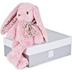 Histoire d'Ours Doudou et Compagnie Copains Calins Hase rose 40 cm