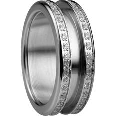 Damen - Edelstahl Ringe Bering Edelstahlring 523-17-103 silber