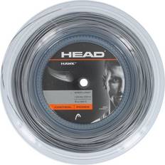 Röda Tennissenor Head Hawk 16G Tennis String Reel Platinum Grey