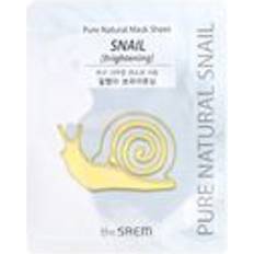 The Saem Pure Natural Mask Snail Brightening