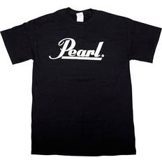 Tops Pearl Basic Logo T-Shirt Black