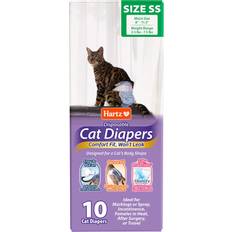 Babyudstyr Hartz Hartz Disposable Cat Diaper, 10 count, X-Small
