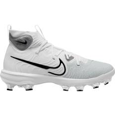 Baseball Shoes Nike Men's Alpha Huarache NXT MCS Baseball Cleats in White, DJ6519-100