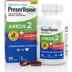 PreserVision AREDS 2 Formula + CoQ10 Vitamin & Mineral Supplement, 80