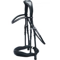 Slimford Bridle - Black/Silver