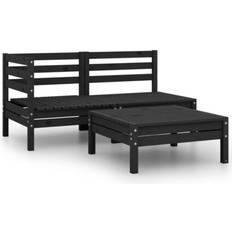 vidaXL 806601 Loungesæt, 1 borde inkl. 2 sofaer
