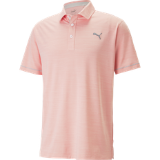 Puma Stretch Pikétröjor Puma Cloudspun Haystack Polo, polotröja golf herr Flamingo Pink Heathe