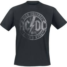 AC/DC T-shirt High Voltage 1975 för Herr svart