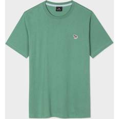 Zebra T-shirts Paul Smith Mens Regular Fit Ss Zebra T-Shirt In Green