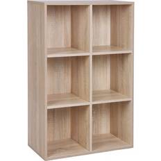 Muebles Vasagle Librería Con 6 Compartimentos Estantería de libros