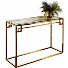 Native & Lifestyle Cesar Gold Console Table