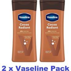 Vaseline intensive care body lotion, cocoa radiant, 2 pack, best 400ml