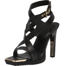 DKNY Women's Mabel Strappy Slingback Sandals Black Black