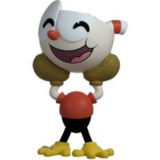 Cuphead Youtooz Cuphead The Cuphead Show! Utgåva, 11,7 cm vinylfigur samlarobjekt cuphead figur från The Cuphead Show! av Youtooz Cuphead Collection, Vit