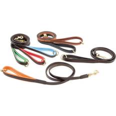 Shires Digby & Fox Padded Leather Dog Lead Black