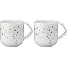 Denby Kitchen Accessories Denby Arc Porcelain Stars Large Cup 2pcs