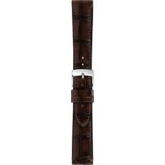 Unisex Watch Straps Morellato Lederband Manufatti Tiepolo A01X5534D40032CR20 dunkelbraun