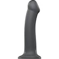 Grau Dildos Strap-on-Me Dildos mit einfacher Dichte Matt Grau