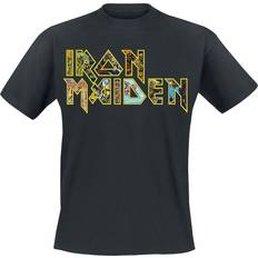 Iron Maiden T-shirt Eddies Logo för Herr svart